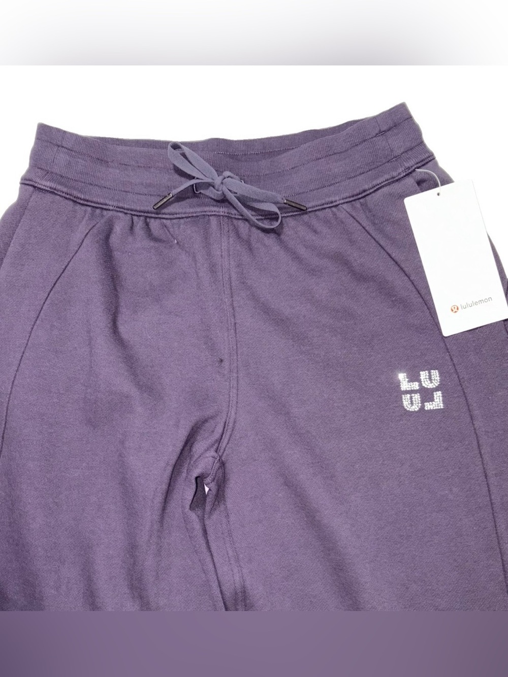 NWT LULULEMON MEDIUM SCUBA MID RISE WIDE LEG PANT*JEWELED ATOMIC PURPLE $118 - Picture 7 of 16